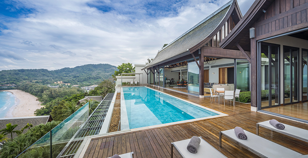 Malaiwana - Villa Haleana - Relaxing pool deck
